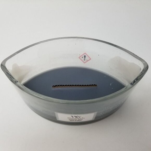WoodWick Ellipse Candle Evening Onyx Scent Decor Fragrance 40% Left - Picture 5 of 10